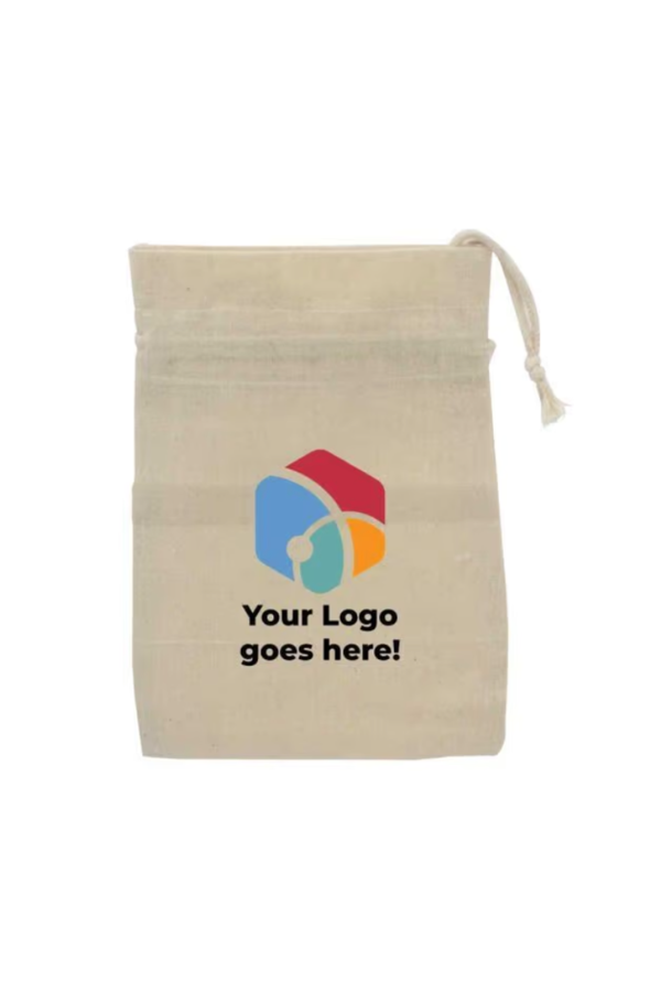 Drawstring Cotton Pouch Bags 
